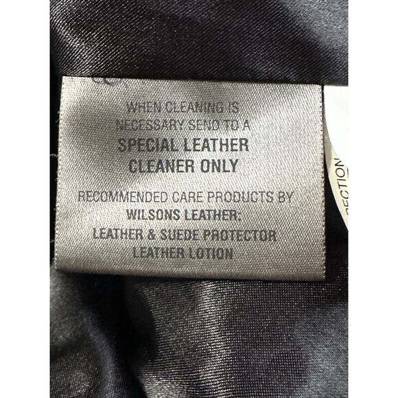 Wilson’s Genuine Leather Women’s Sz L Pelle Studio Black Blazer Jacket Coat - Picture 14 of 16